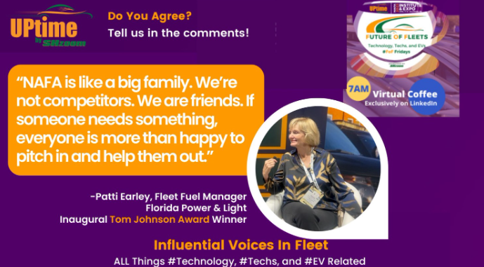 Join Us on Future of Fleet #FoF Fridays for Influential Voices In Fleet.